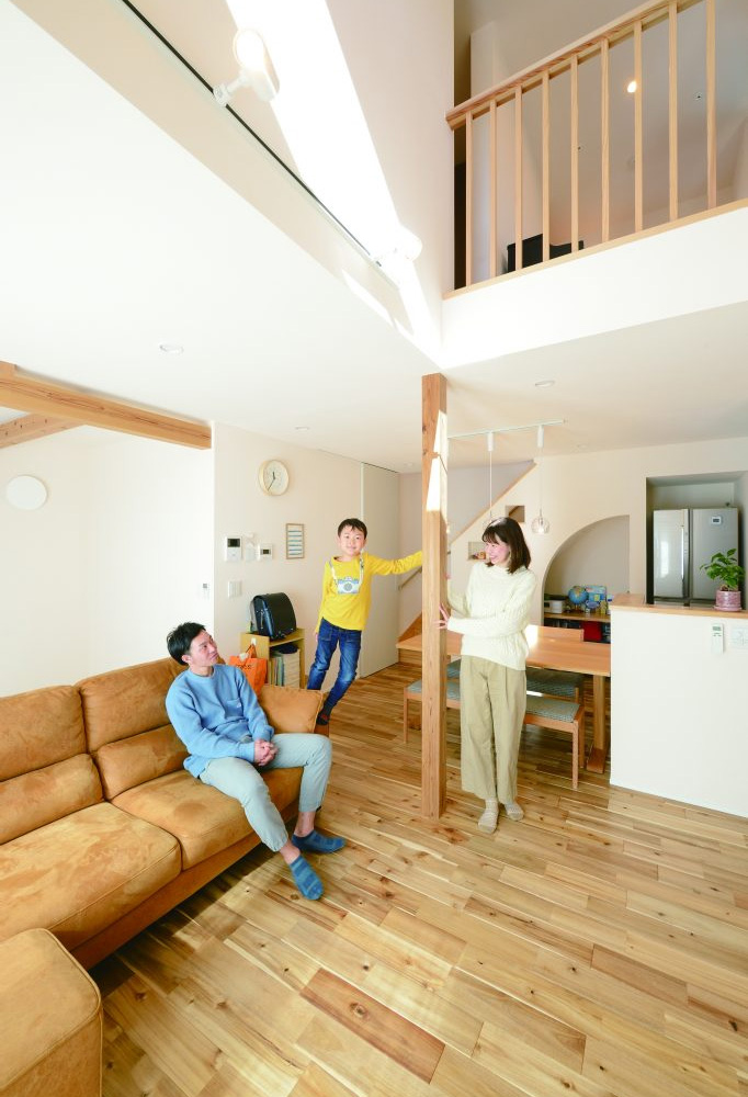 線路沿いなのに、静かな家