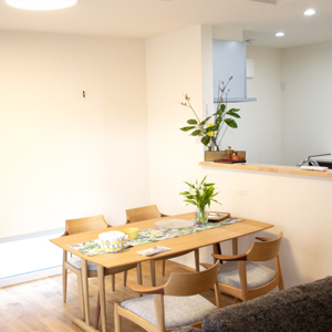 家族の動線を意識した使いやすいキッチン・ダイニング。